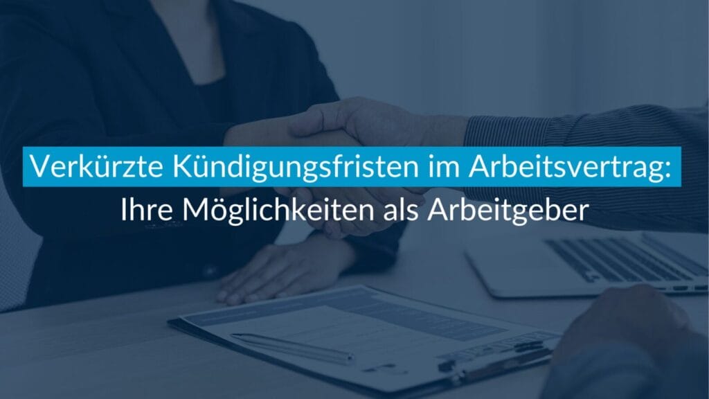 Kündigungsfristen und Arbeitgeberoptionen im Arbeitsvertrag besprechen
